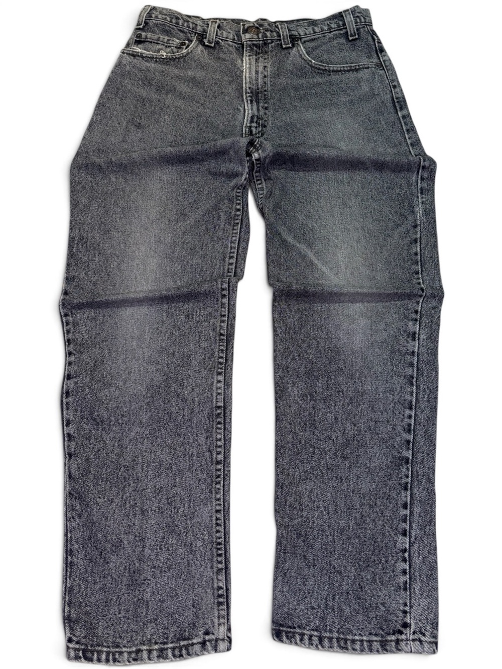 Vintage Levi's 540 Jeans Black Acid Wash Denim